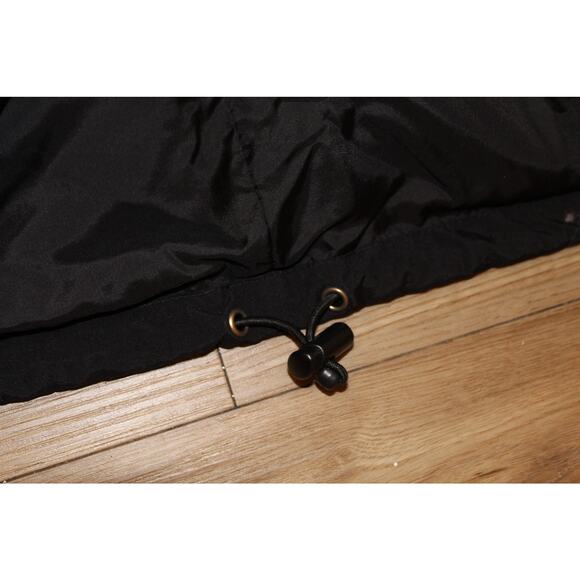 Lands’ End Women’s Blue Black Hooded Parka Jacket Size M (10–12) Regular - Picture 6 of 7